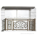 hot sale powder coated forged steel balcony fence